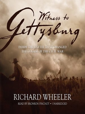 cover image of Witness to Gettysburg